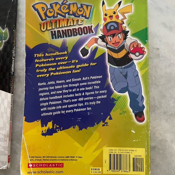 POKEMON SCHOLASTIC HANDBOOK Bundle of 2 - Picture 8 of 8